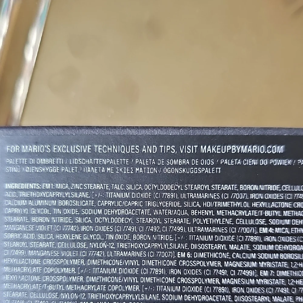 NIB Makeup by Mario Ethereal Eyes: Moonlight Palette Eye Shadow Eyeshadow